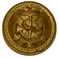 CONFEDERATE NAVY CUFF SIZE BUTTON