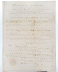 1847 CONGRESSIONAL RESOLUTIONS OF THANKS TO GEN. ZACHARY TAYLOR AND HIS OFFICERS AND MEN FOR MONTERREY, PERSONALLY DISPATCHED BY PRESIDENT POLK