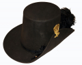 US MODEL 1858 HARDEE HAT WITH ENLISTEDMAN’S STAMPED BRASS EAGLE INSIGNIA
