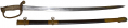 AN UNUSUAL MODEL 1852 NAVAL OFFICER’S SWORD BY SAUERBIER