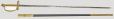 VERY RARE 1834 ENGINEER AND MEDICAL STAFF SWORD BY HENRY BOKER, BELONGING TO BREVET BRIGADIER GENERAL JOHN HENDRICKSON, WHO LOST A LEG AT FREDERICKSBURG, 83rd NEW YORK VOLS (9th NYSM) AND 13th V.R.C.