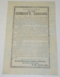 DIRECTIONS FOR USING GREENE’S CARBINE