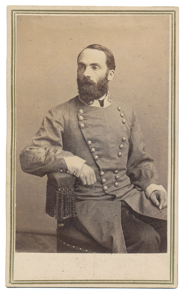 EXCELLENT SEATED VIEW OF GENERAL JOSEPH WHEELER