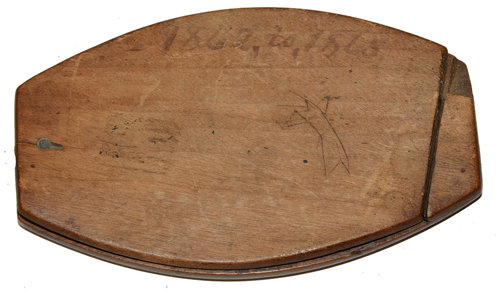 CIVIL WAR CAMP MIRROR IDENTIFIED TO 5TH AND 20TH MASS SOLDIER