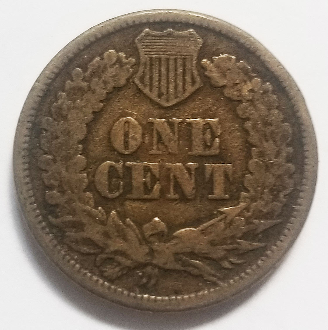 1863 INDIAN HEAD PENNY 