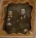 SIXTH PLATE DAGUERREOTYPE OF TWO YOUNG BROTHERS