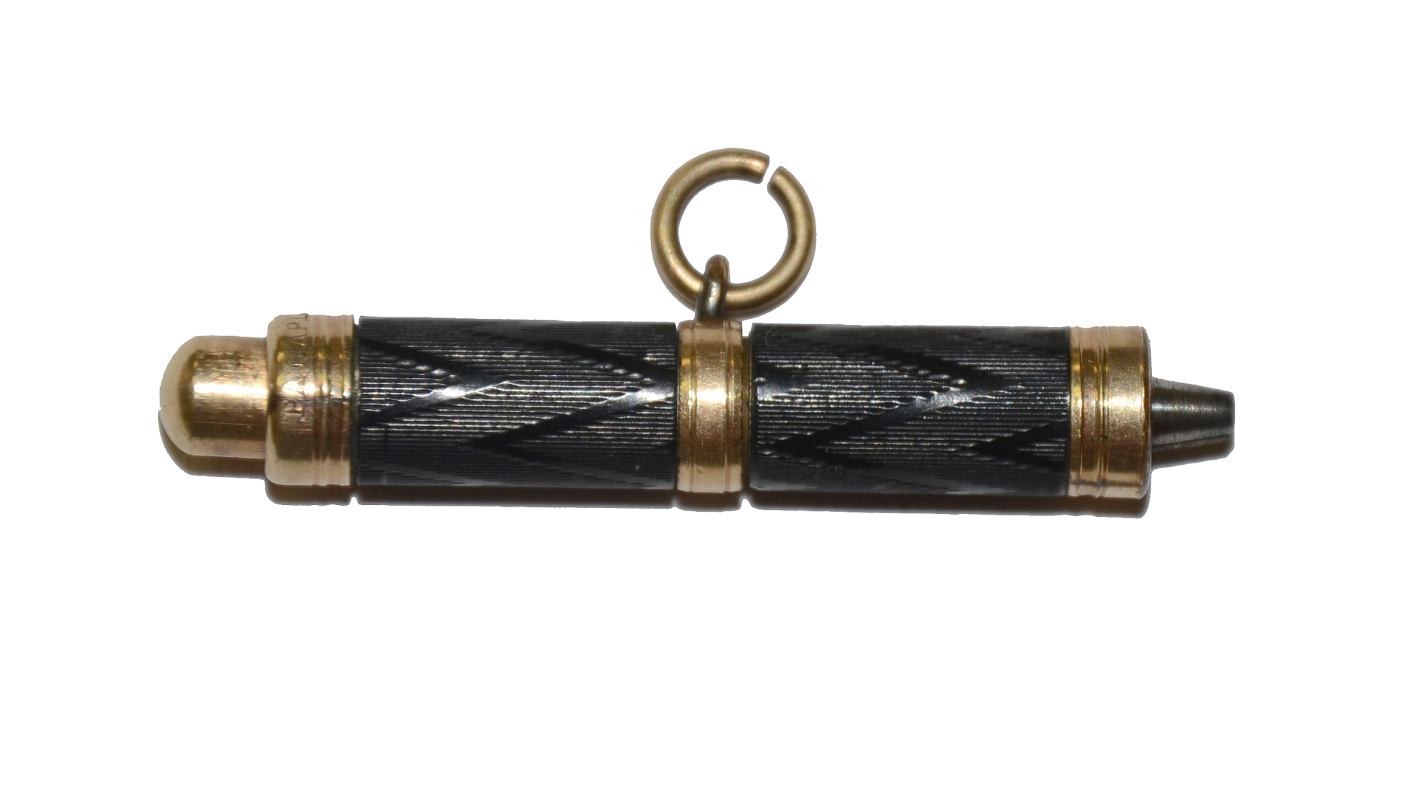 GUTTA-PERCHA POCKET WATCH KEY