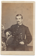 CARTE DE VISITE—UNIDENTIFIED UNION NAVAL OFFICER