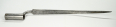 FRENCH AND INDIAN WAR FRENCH 1750 PATTERN BAYONET