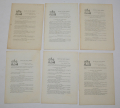 LOT OF 6 STATE OF NEW JERSEY GENERAL ORDERS 