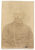 WAIST-UP CDV OF THE HERO OF FORT SUMTER GENERAL P.G.T. BEAUREGARD
