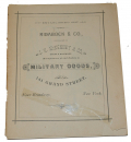 1880’S RIDABOCK & COMPANY MILITARY GOODS CATALOG
