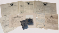 GROUP OF DOCUMENTS & PHOTOS FOR US WORLD WAR ONE ARTILLERYMANPISTOL