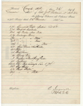 INTERESTING 2ND NEW HAMPSHIRE DOCUMENT LISTING ITEMS RETURNED AT WARS END