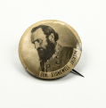 IDENTIFIED 1907 UCV PIN OF JOHN W. ASHCRAFT, TENNESSEE CAVALRY