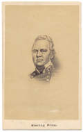 CDV ENGRAVING OF C.S. GENERAL STERLING PRICE