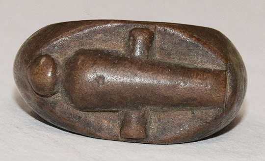 SOLDIER MADE RING WITH CANNON DESIGN