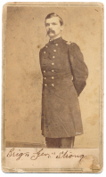 CDV OF FEDERAL GENERAL GEORGE CROCKETT STRONG