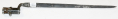 M1847 ARTILLERY MUSKETOON BAYONET