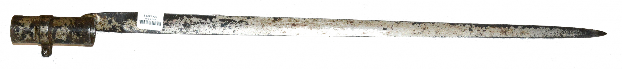 CONFEDERATE FAYETTEVILLE SOCKET BAYONET