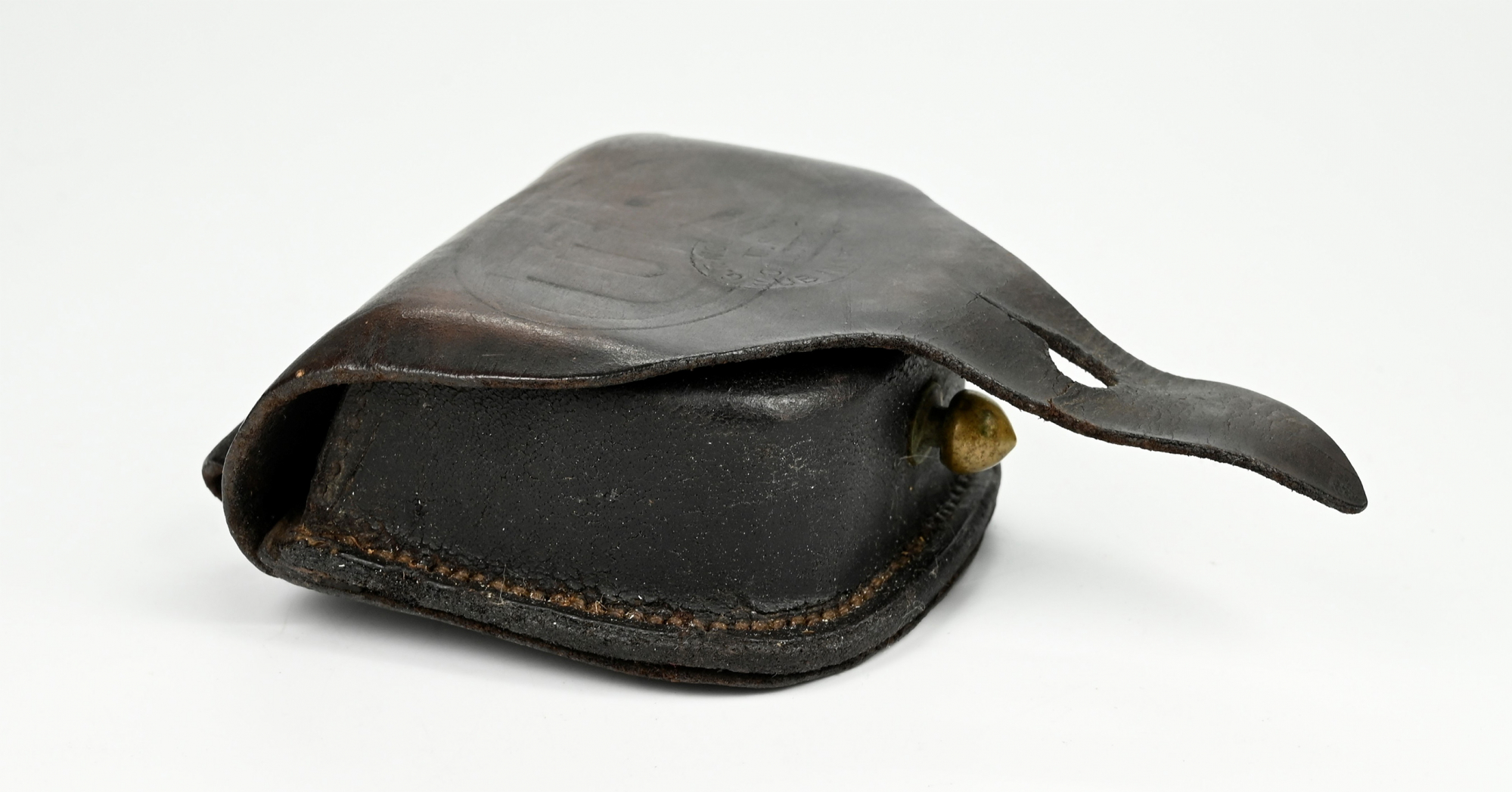 SCARCE EARLY INDIAN WAR M1874 PISTOL CARTRIDGE BOX — Horse Soldier