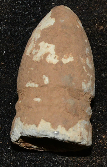 DROPPED CONFEDERATE .58 CALIBER MINIE BALL RECOVERED AT GETTYSBURG