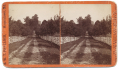 STEREO VIEW OF THE LANE LEADING TO MCCLELLAN’S HEADQUARTERS AT ANTIETAM