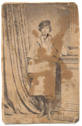 FULL STANDING CDV OF CONFEDERATE ARTILLERYMAN BY REES OF RICHMOND