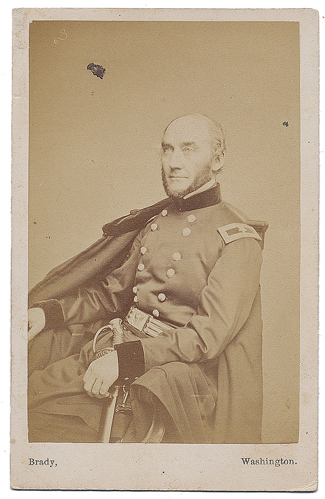 SEATED VIEW OF GENERAL GEORGE CULLUM 