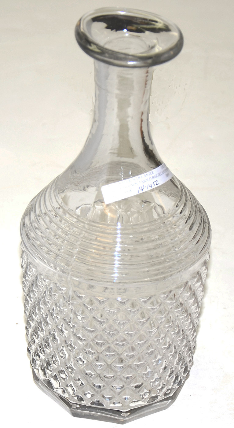 BAR / SALOON DECANTER, CIRCA 1820-1840