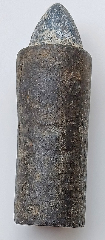 RARE .50 CALIBER SMITH “RUBBER CASE” CARTRIDGE