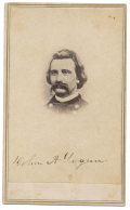 CDV OF FEDERAL GENERAL JOHN ALEXANDER LOGAN