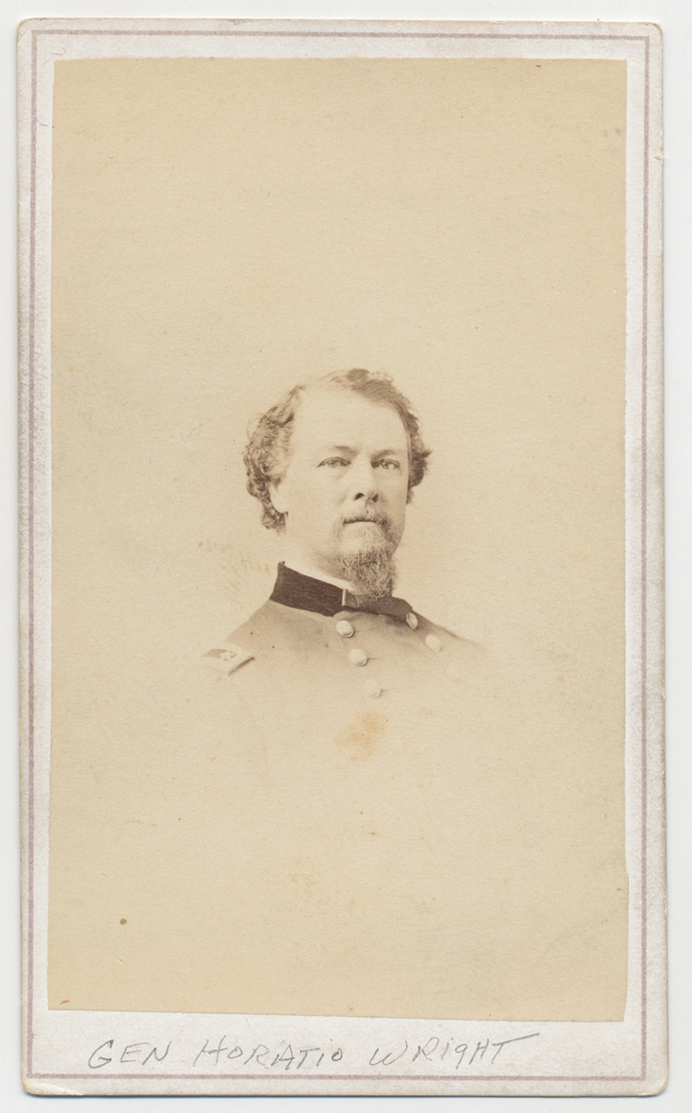CDV OF FEDERAL GENERAL HORATIO GOUVERNEUR WRIGHT