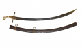 EARLY MARINE CORPS MAMALUKE WITH CARVED BONE GRIP 