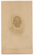 CDV OF OLD AFRICAN-AMERICAN WOMAN