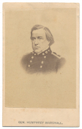 LITHOGRAPH VIEW OF CONFEDERATE GENERAL HUMPHREY MARSHALL