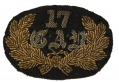 EMBROIDERED GAR POST 17 HAT INSIGNIA