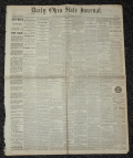DAILY OHIO STATE JOURNAL—JAMES’ GANG NORTHFIELD RAID – DATED COLUMBUS, SEPTEMBER 11, 1876