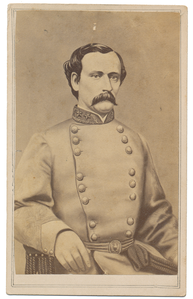 CDV LITHOGRAPH VIEW OF GENERAL MANSFIELD LOVELL