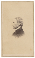 LATE WAR PROFILE CDV OF THE CONFEDERATE ADJUTANT GENERAL SAMUEL COOPER