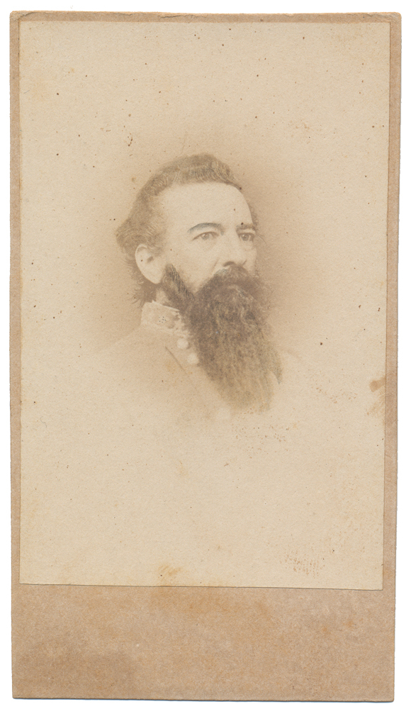 BUST VIEW CDV OF GENERAL HARRY T. HAYS