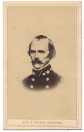 CDV OF C.S. GENERAL ALBERT S. JOHNSON