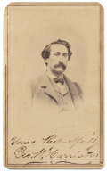 CDV OF GEORGE W. HARRISON, C.S.A.