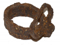 RELIC M1861 BARREL BAND RECOVERED AT GETTYSBURG – STANLEY WOLF COLLECTION