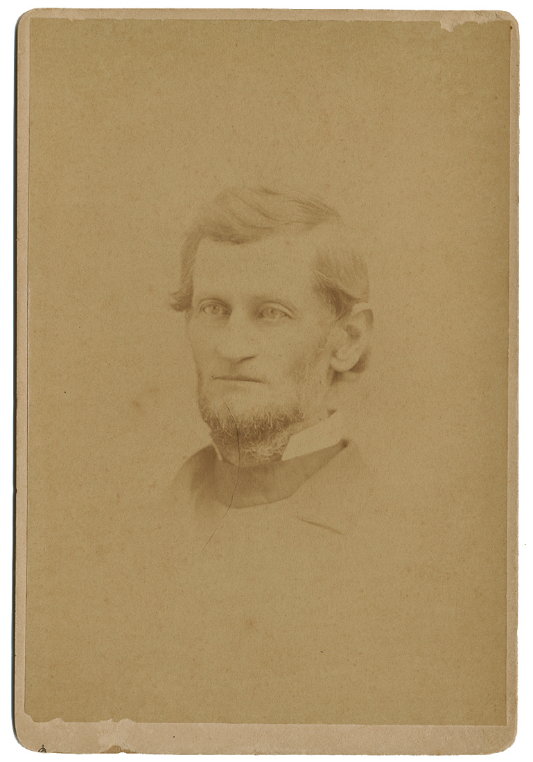CABINET CARD OF REV. ALFRED A. WATSON, 2ND NC INFANTRY