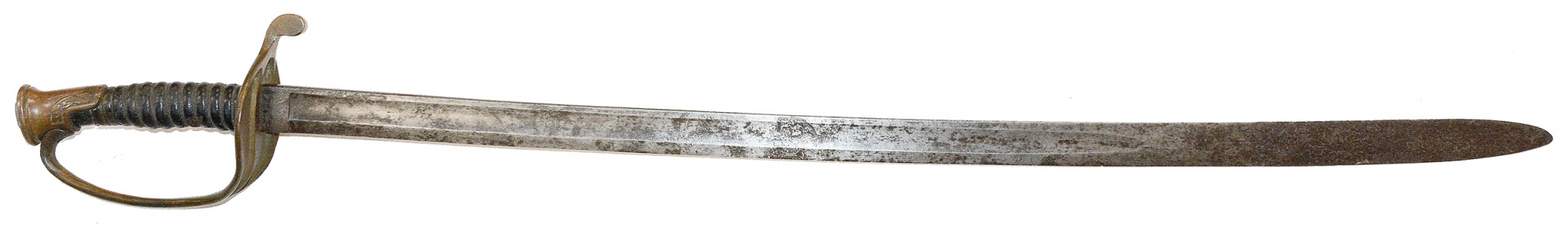 RARE TILTON ARMORY CONFEDERATE FOOT OFFICER’S SWORD – NO SCABBARD