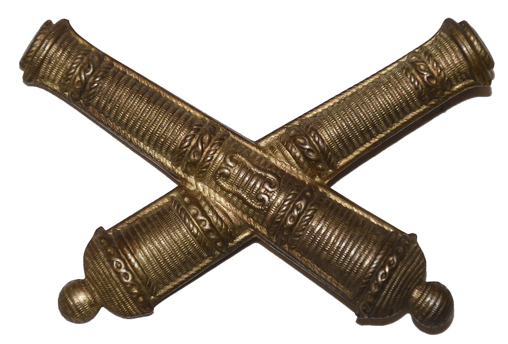 SMALL ARTILLERY OFFICER’S CAP INSIGNIA 