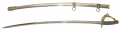 SCARCE SPECIAL ORDER CAVALRY OFFICER’S SABER BY ROBY, FOR HIS OWN CAVALRY TROOP: LT. JAMES A. DAVIS, LATE 2nd MASS, WIA ANTIETAM