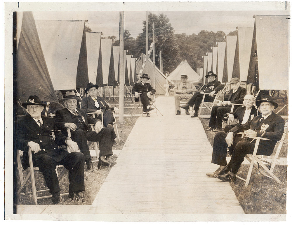 1938 75th ANNIVERSARY GETTYSBURG PHOTO