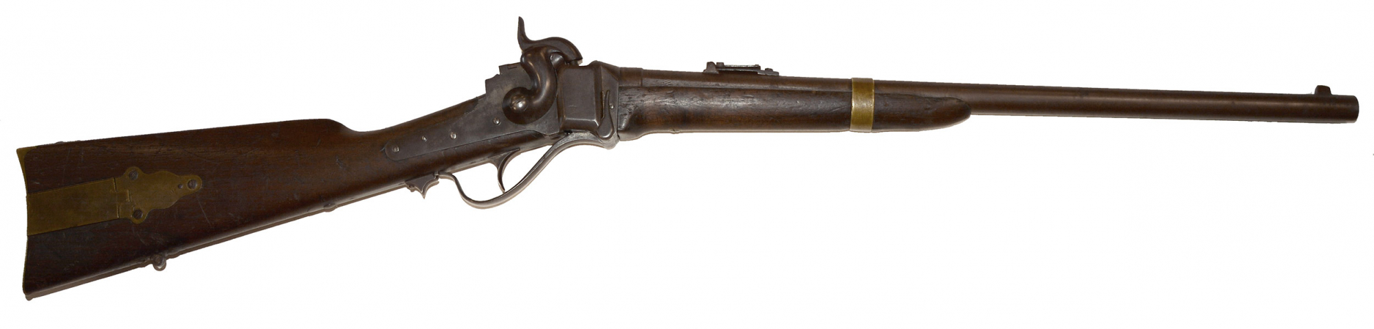 BRASS MOUNTED NEW MODEL 1859 SHARPS CARBINE: LIKELY GEORGIA OR OHIO